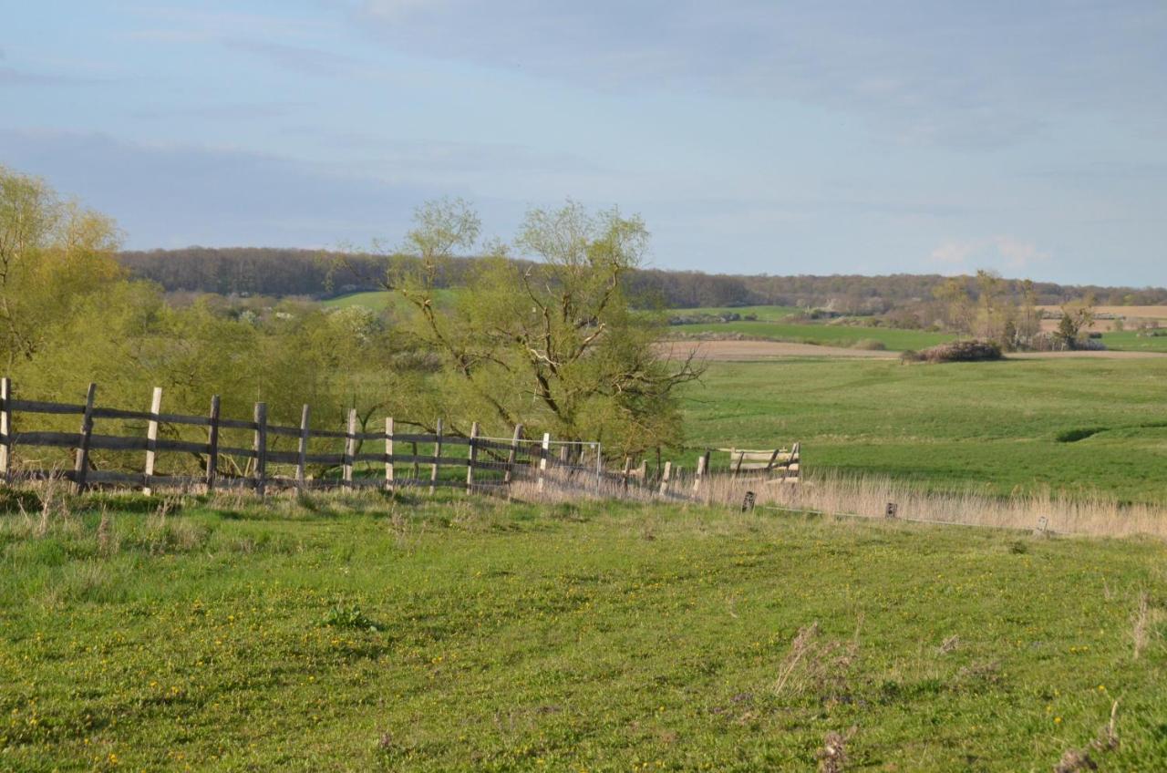 Ferienwohnung Uckermarkblick Ziehten Bagian luar foto