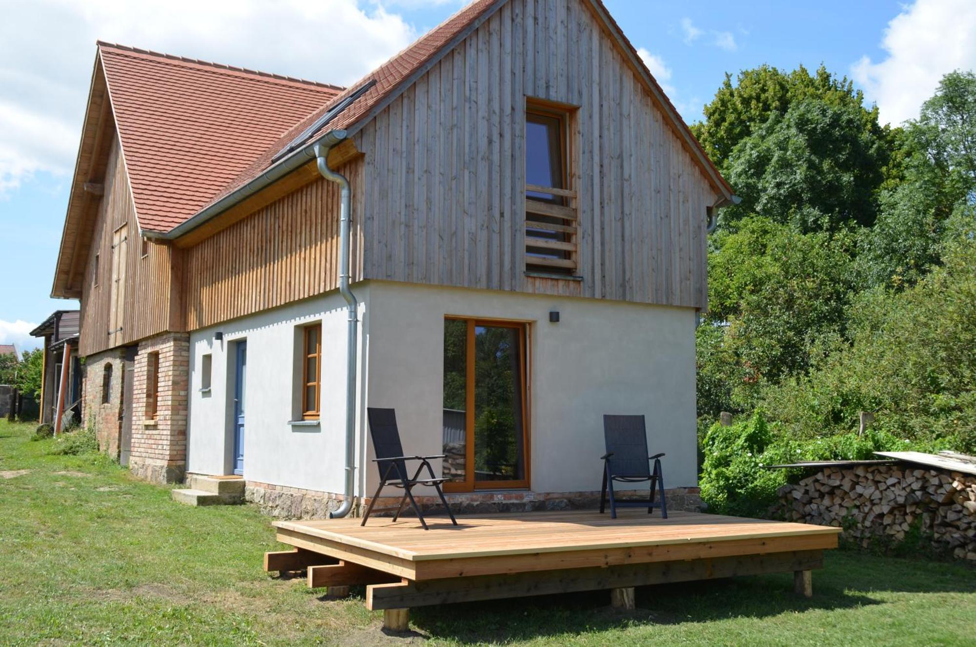 Ferienwohnung Uckermarkblick Ziehten Bagian luar foto